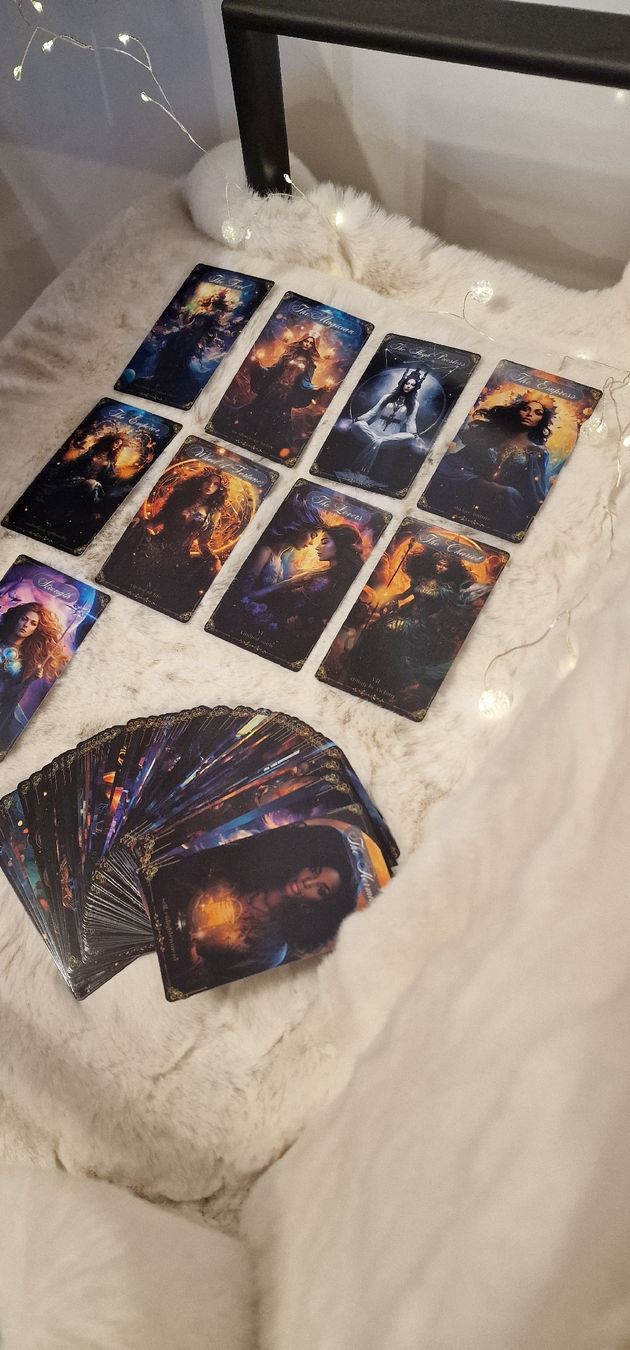 Cartoline: Tarotkarten Deck mit Beutel. Neu – Nuovo e nell'imballaggio originale da Arbon venduto da sar_l7ll 1