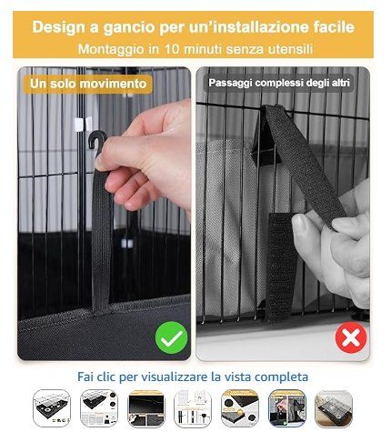 Cages, transport & sécurité: Gabbia nuova ancora chiusa – Neuf avec emballage d'origine à Riazzino par RagusaM 3