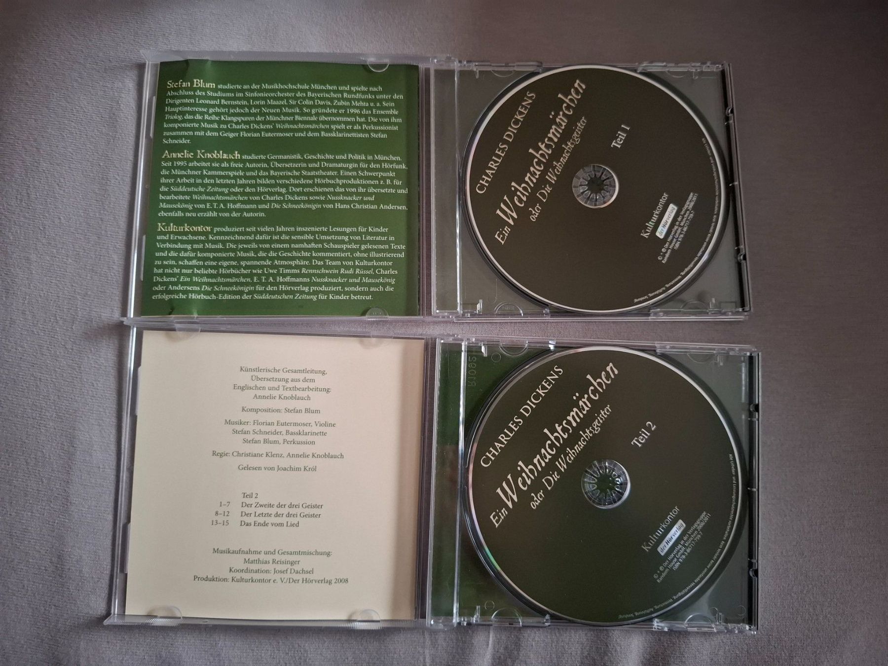 CDs: Ein Weihnachtsmärchen oder die Weihnachtsgeister - CD – Gebraucht aus Wängi von rah_j_ 2