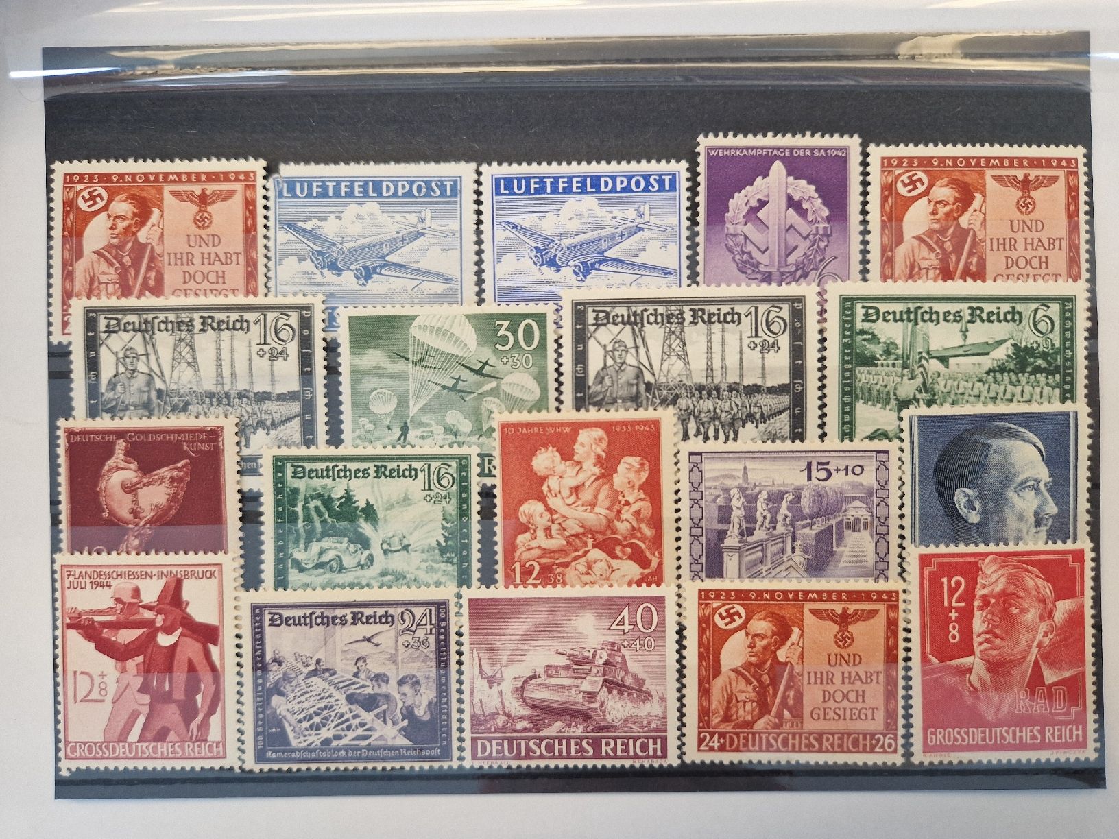 Tutti i francobolli: Deutsches Reich Briefmarken – Nuovo (secondo la descrizione) da St. Gallen venduto da Enrico_SG
