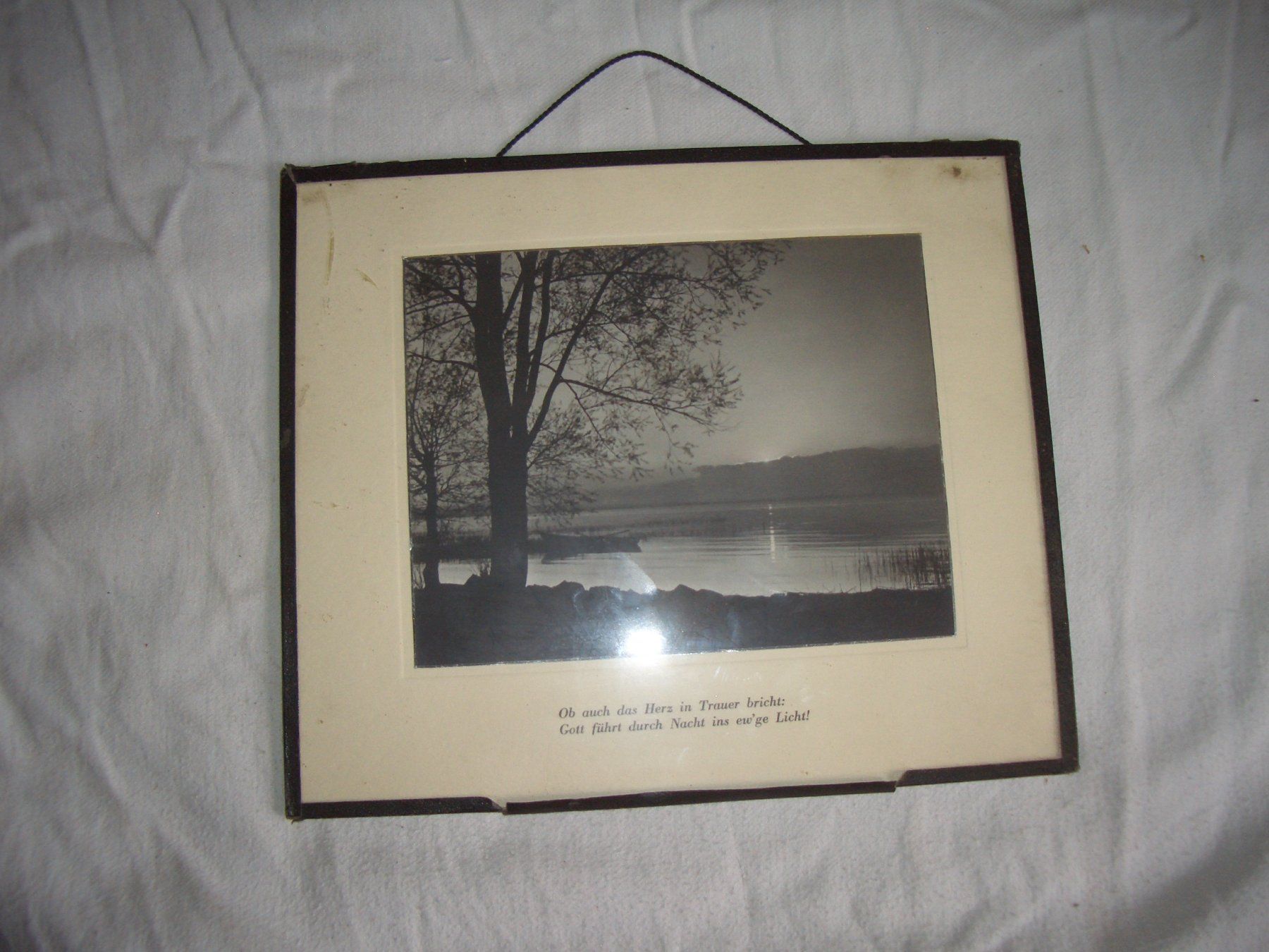 Foto & Immagini: Antikes Trauerbild von 1951 – Usato da Präz venduto da Eroberto