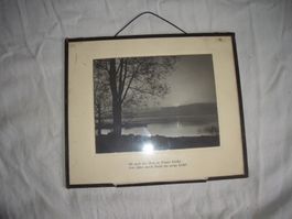 Antikes Trauerbild von 1951