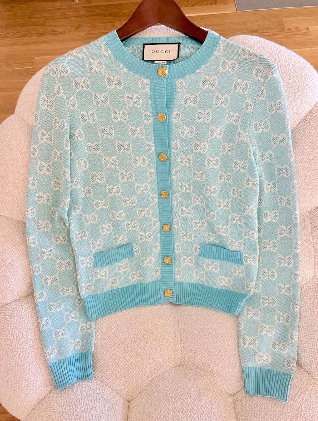 Gucci Gilets & Westen: Gucci - cardigan GG - S – Gebraucht aus Rolle von elisolle