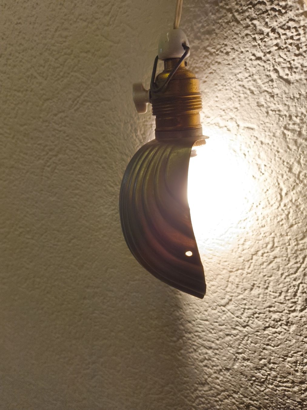 Lampade: Muschelllampe Art Deco – Usato da stettlen venduto da VintageBern_ch 3