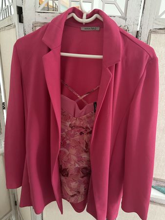 Blazer Gr M, Anna Field pink, Bluse Gr M Vero Moda, pink