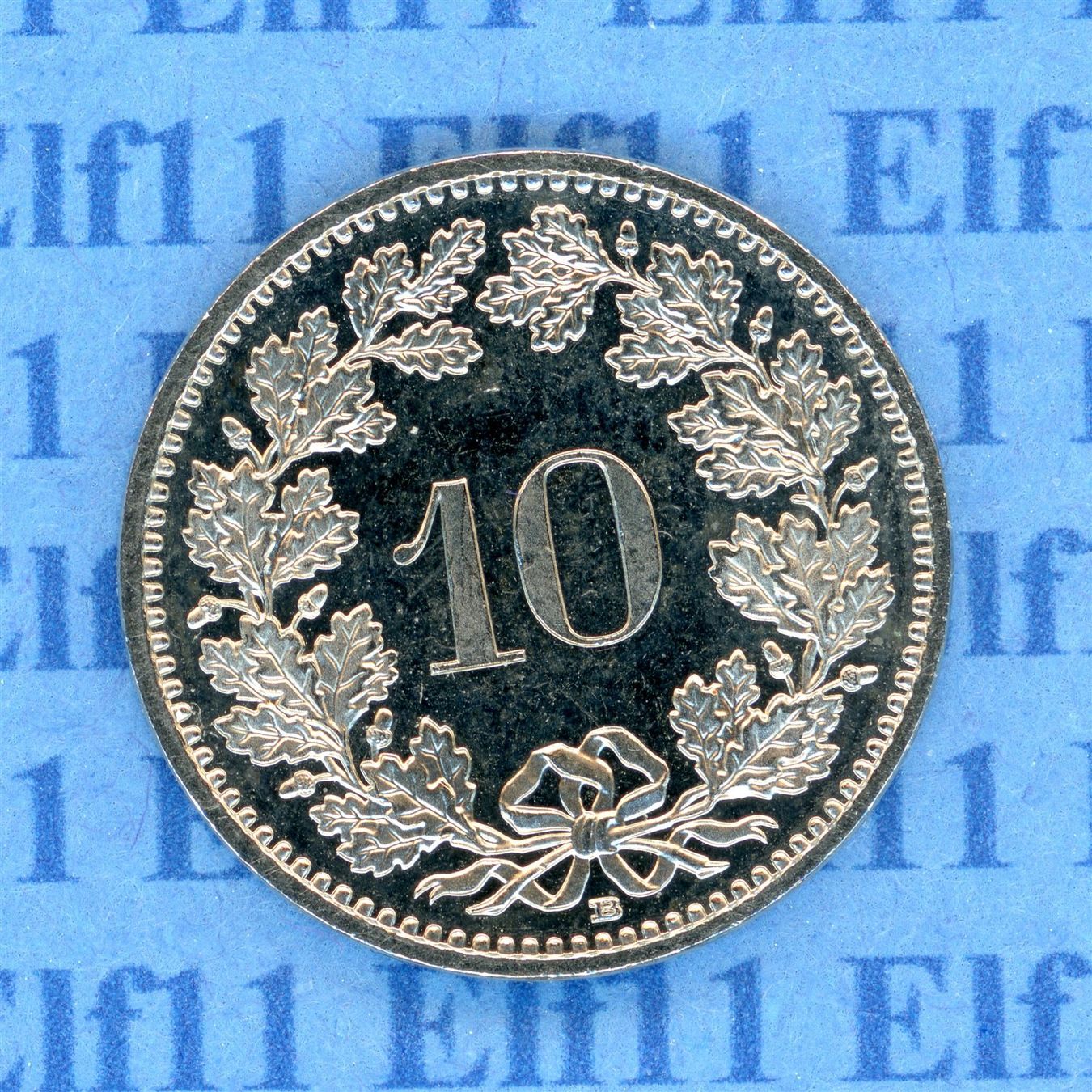 Tutti le monete: CHF___0.10 2016 -unz 10 Rappen – Usato da Widnau venduto da Elf11 1
