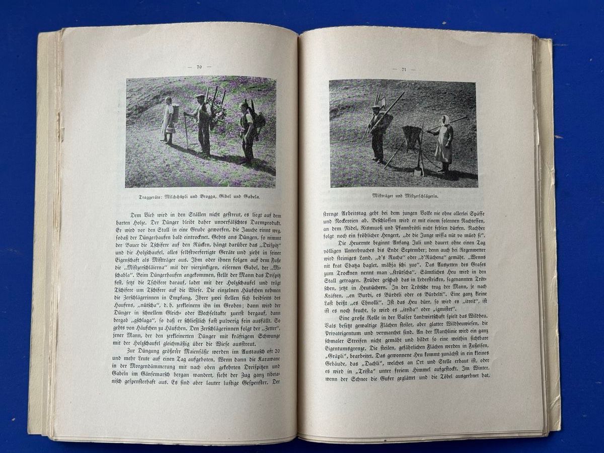 Libri: Bei den Walsern des Valsertales. – Usato da Adliswil venduto da buch_und_kunst 2