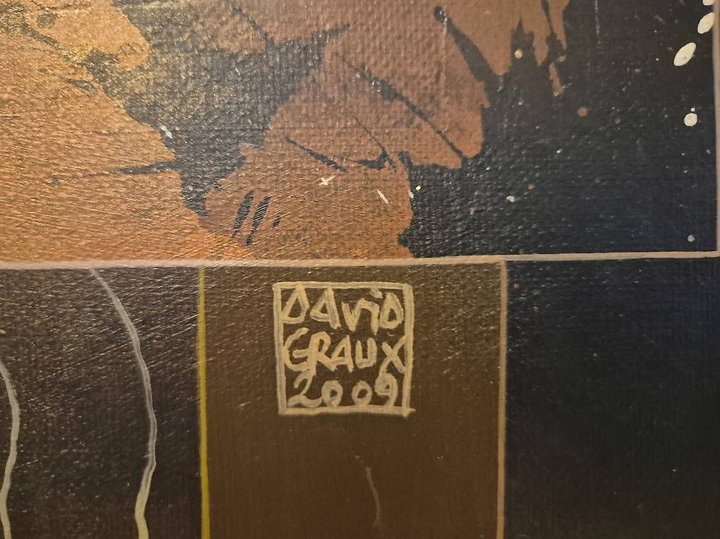 Dipinti: Original Gemälde Paradis Exalté David Graux – Usato da Münsingen venduto da daniels7702 3