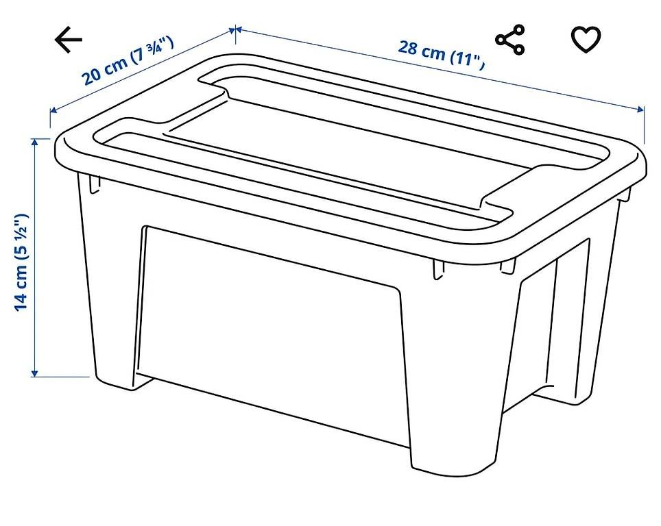 Contenitori & Simili: Lot boîtes rangement avec couvercle SAMLA IKEA – Usato da Allschwil venduto da fab_f6bm 3