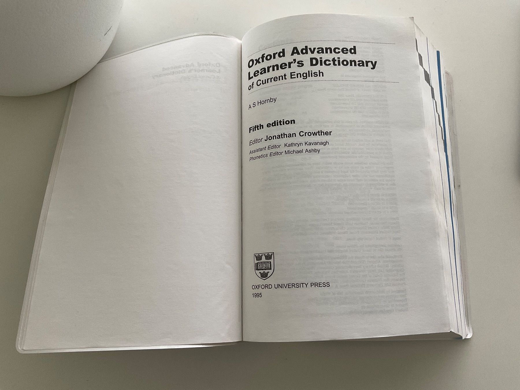 Libri: Oxford Advanced Learner's Dictionary - Top Zustand! – Nuovo (secondo la descrizione) da Meggen venduto da BookRevivals 4