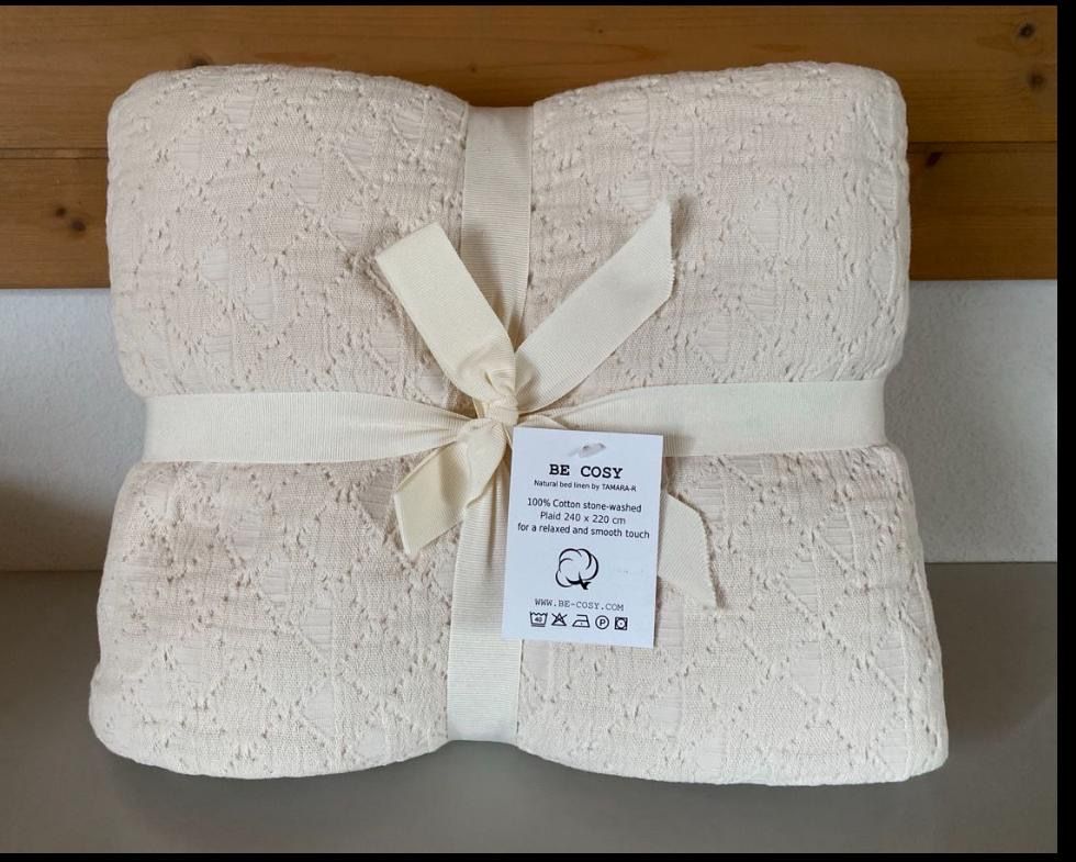 Coperte: Be Cosy Plaid Baumwolldecke neu OVP – Nuovo e nell'imballaggio originale da Pfäffikon SZ venduto da Anita8808