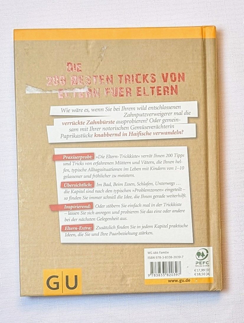 Libri: Die Eltern-Trickkiste - Ute Glaser – Nuovo (secondo la descrizione) da Wängi venduto da ABIZONE-86 4