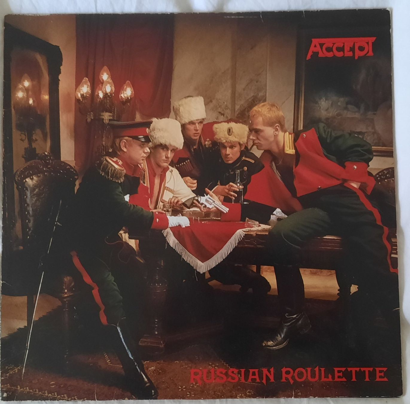Dischi in vinile: ACCEPT - LP - RUSSIAN ROULETTE - 1986 – Usato da Lausanne venduto da MHJ