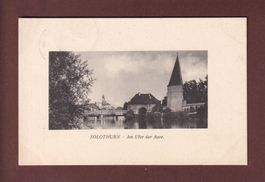 SOLOTHURN - Am Ufer der Aare - 1909