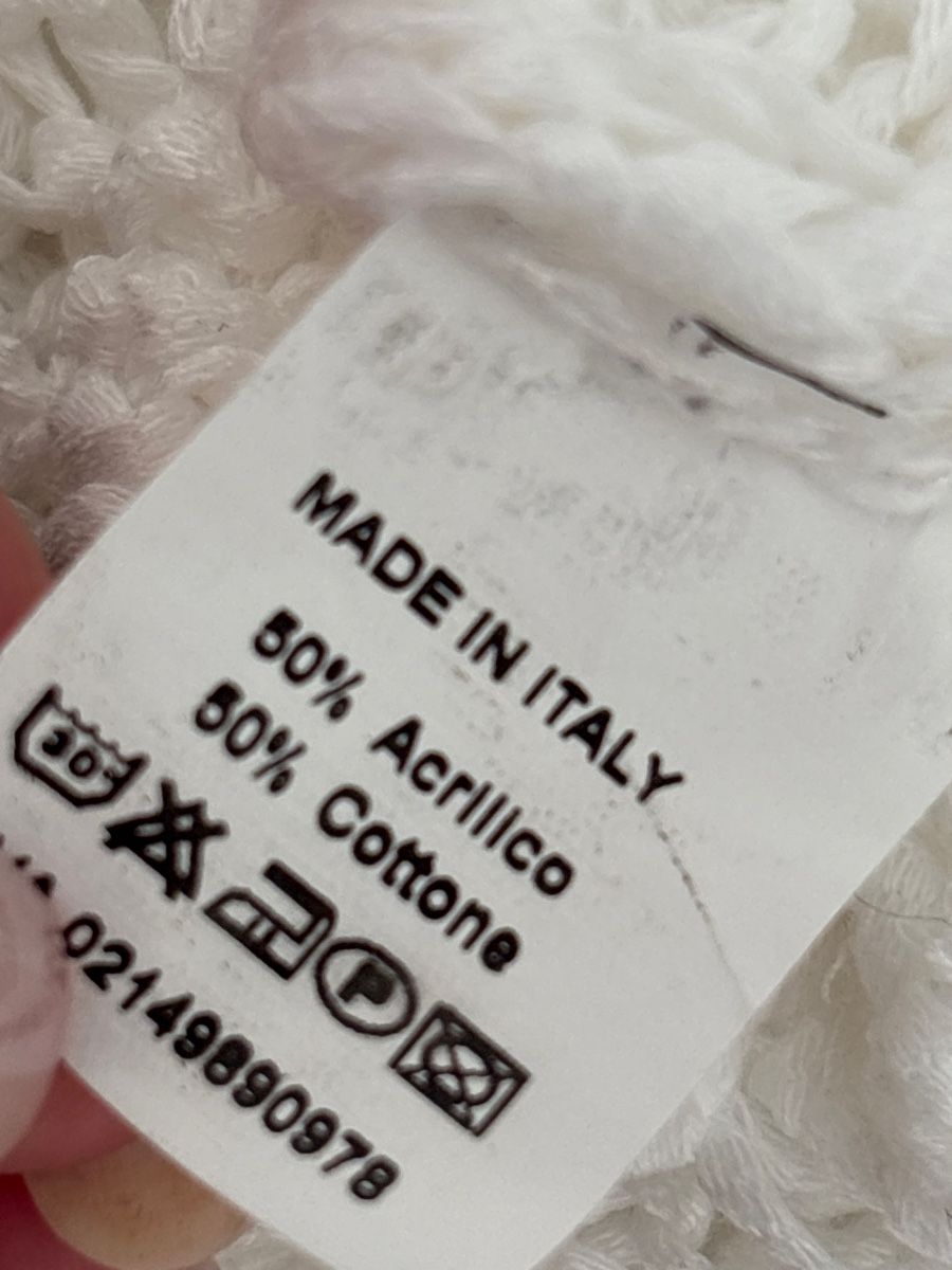 Maglioni & Felpe: MyAe Sommer-Strickpullover, weiss, Gr.S – Usato da langenthal venduto da rundholz7 7