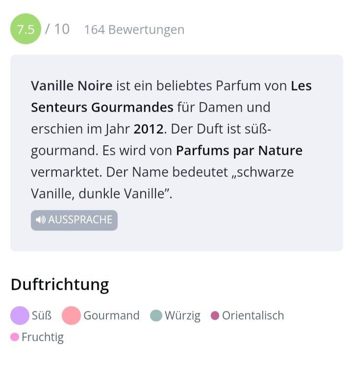 Jlo Parfum & Eau de Toilette: 10 ml VANILLE NOIRE ABFÜLLUNG – Neu (gemäss Beschreibung) aus St. Gallen von CaliSunshine 2