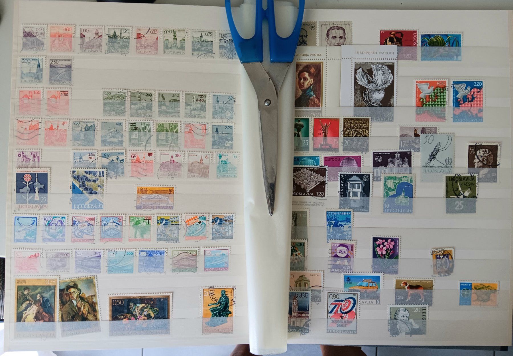 Tutti i francobolli: Jugoslawien Briefmarken Sammlung – Usato da Holderbank AG venduto da DINOS-PHILA 4