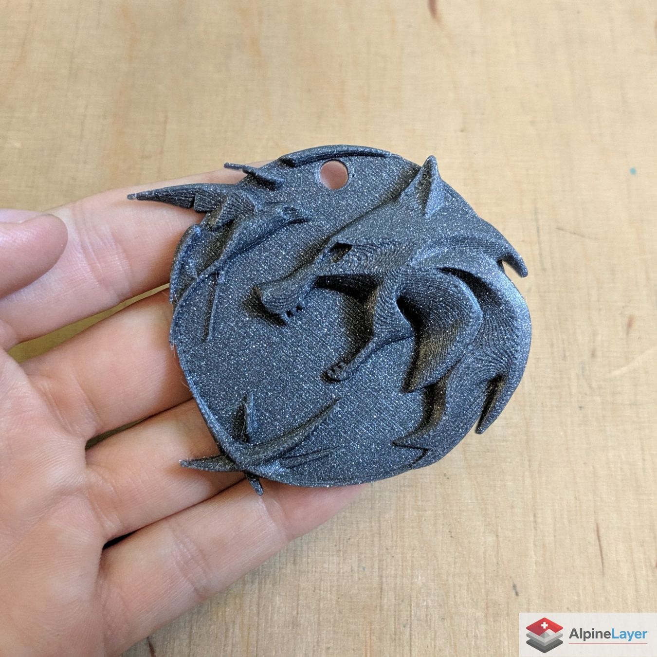 Figurines: The Witcher Netflix Amulet 3D Printed Dark Gray – Neuf (Voir description) à Losone par AlpineLayer