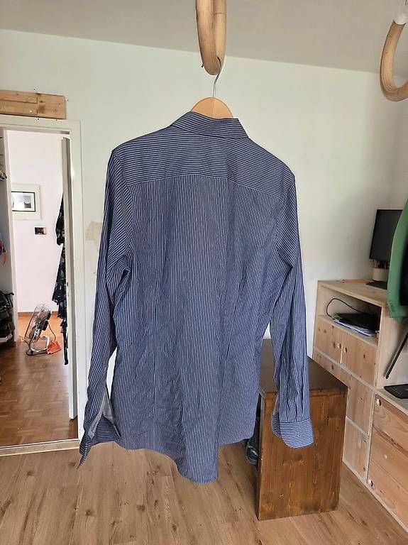 Hemden: Olymp Level 5 Body Fit Hemd Gr.40 hellblau gestreift – Gebraucht aus Ostermundigen von wab_jxp5 2