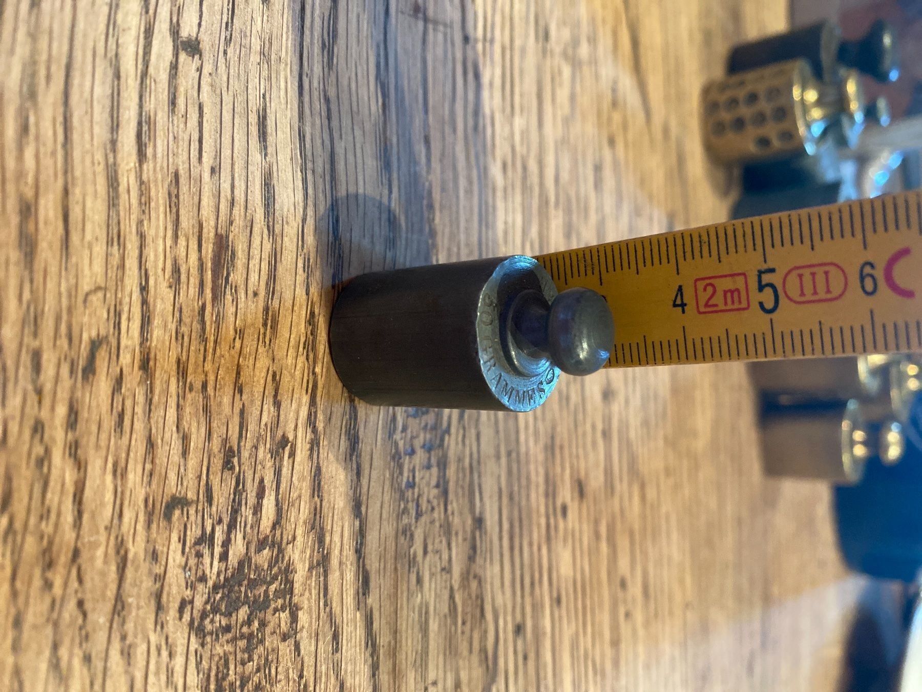 Waagen und Gewichte: Poids balance gewicht waage 50 grammes – Gebraucht aus Lajoux JU von Briard0 2