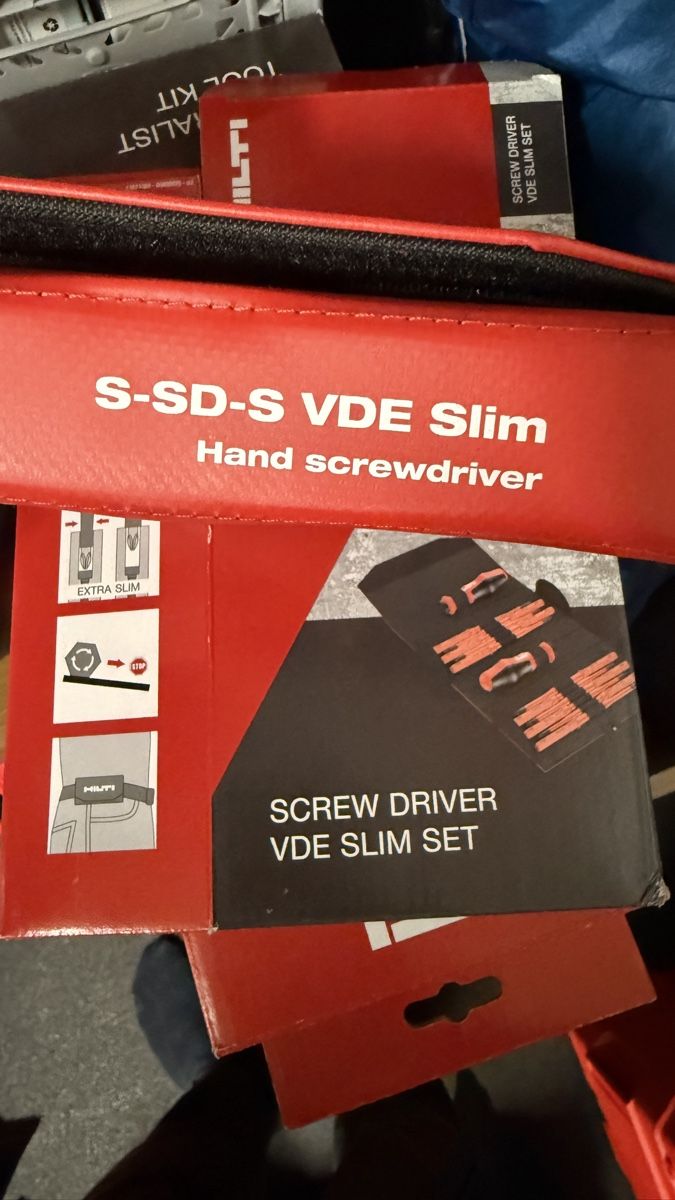 Hilti Alle Werkzeuge: Hilti S-SD-S VDE Slim Hand screwdriver set neu – Neu und originalverpackt aus Vaduz von joh_l522 2