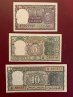 INDIA - 1, 5 & 10 Rupee (1969/70) - Unzirkuliert/Non circulé