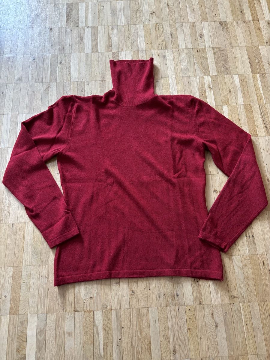 Maglioni & Felpe: Edler Rollkragenpullover, rot, Kaschmir/Seide/Angora Mix – Nuovo (secondo la descrizione) da Celerina venduto da Heli87