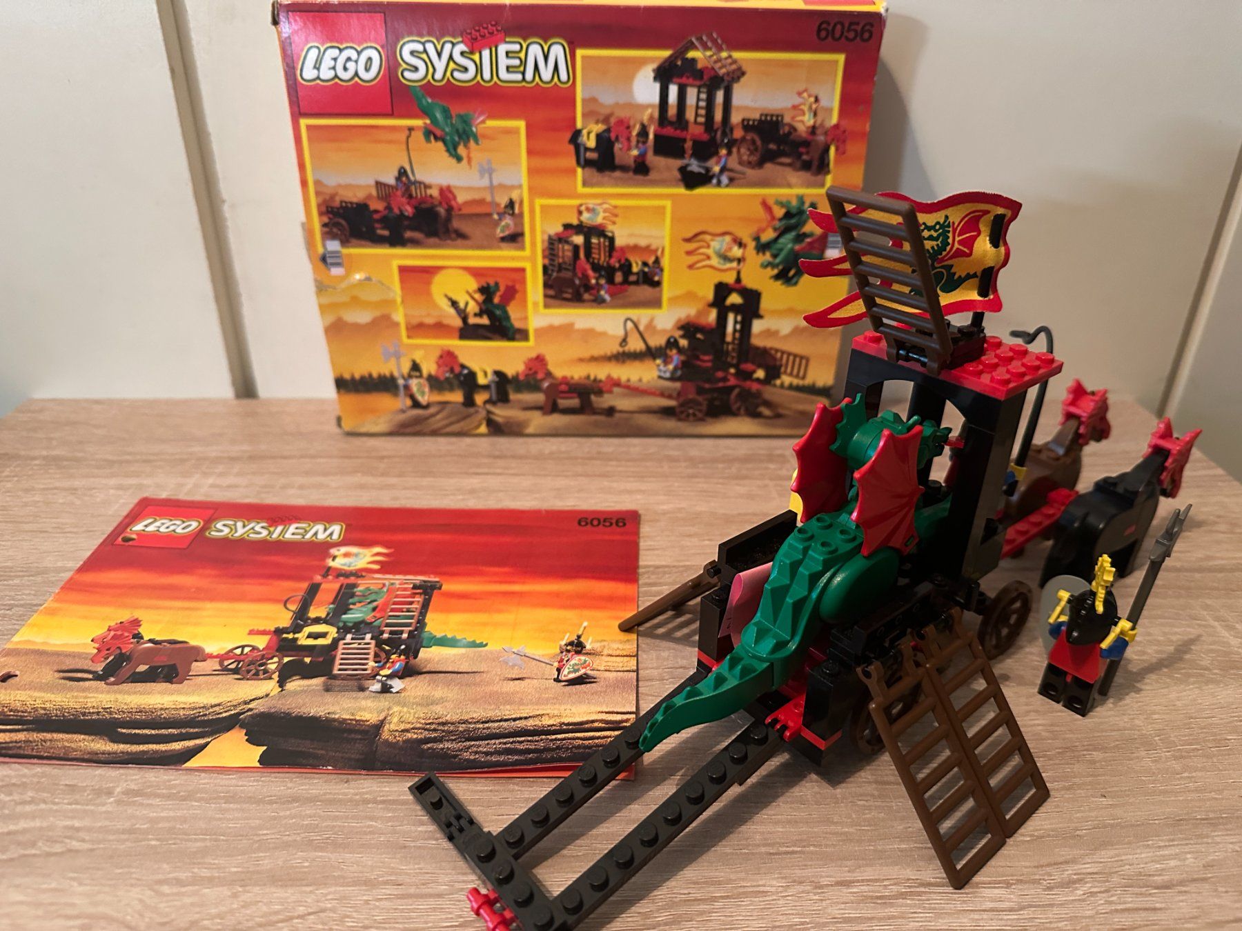 Lego Kit di costruzioni: LEGO Ritter 6056 Dragon Wagon – Usato da Basel venduto da Don-Angel 2