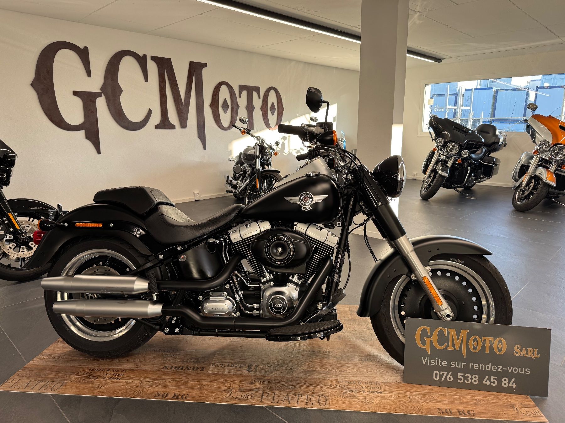 Harley-Davidson Cruisers: Harley Davidson Fat Boy 103 Softail LEASING POSSIBLE – D'occasion à Echallens par HD90 3