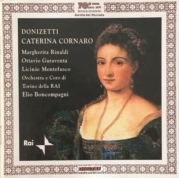 CD: Donizetti - Caterina Cornaro – Usato da Grüningen venduto da azulblanco