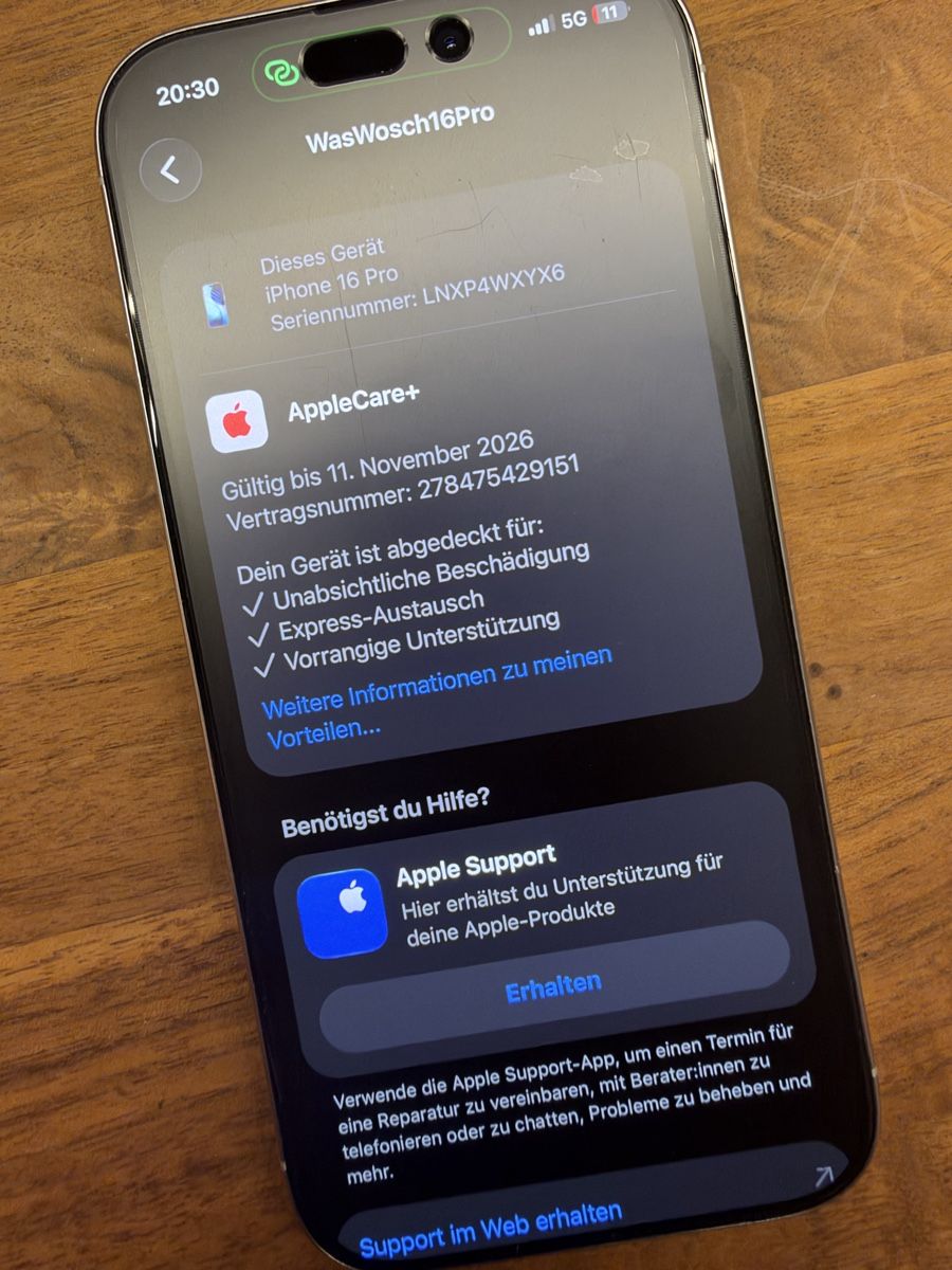 Apple Telefoni cellulari / Smartphones: iPhone 16pro titanium white 11 Monate alt – Usato da Dättwil AG venduto da blaabla 6