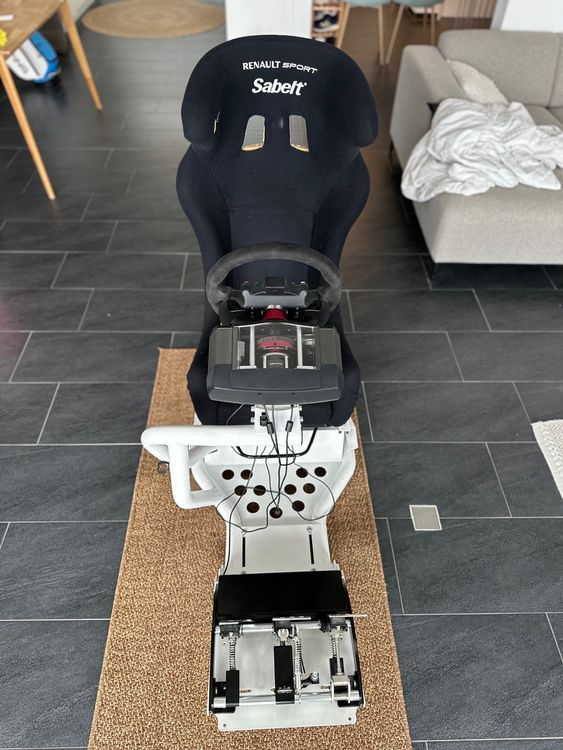 SimRacing Cockpit, Fanatec Parts, Sabelt FIA Sitz (Gebraucht) in Jonen ...