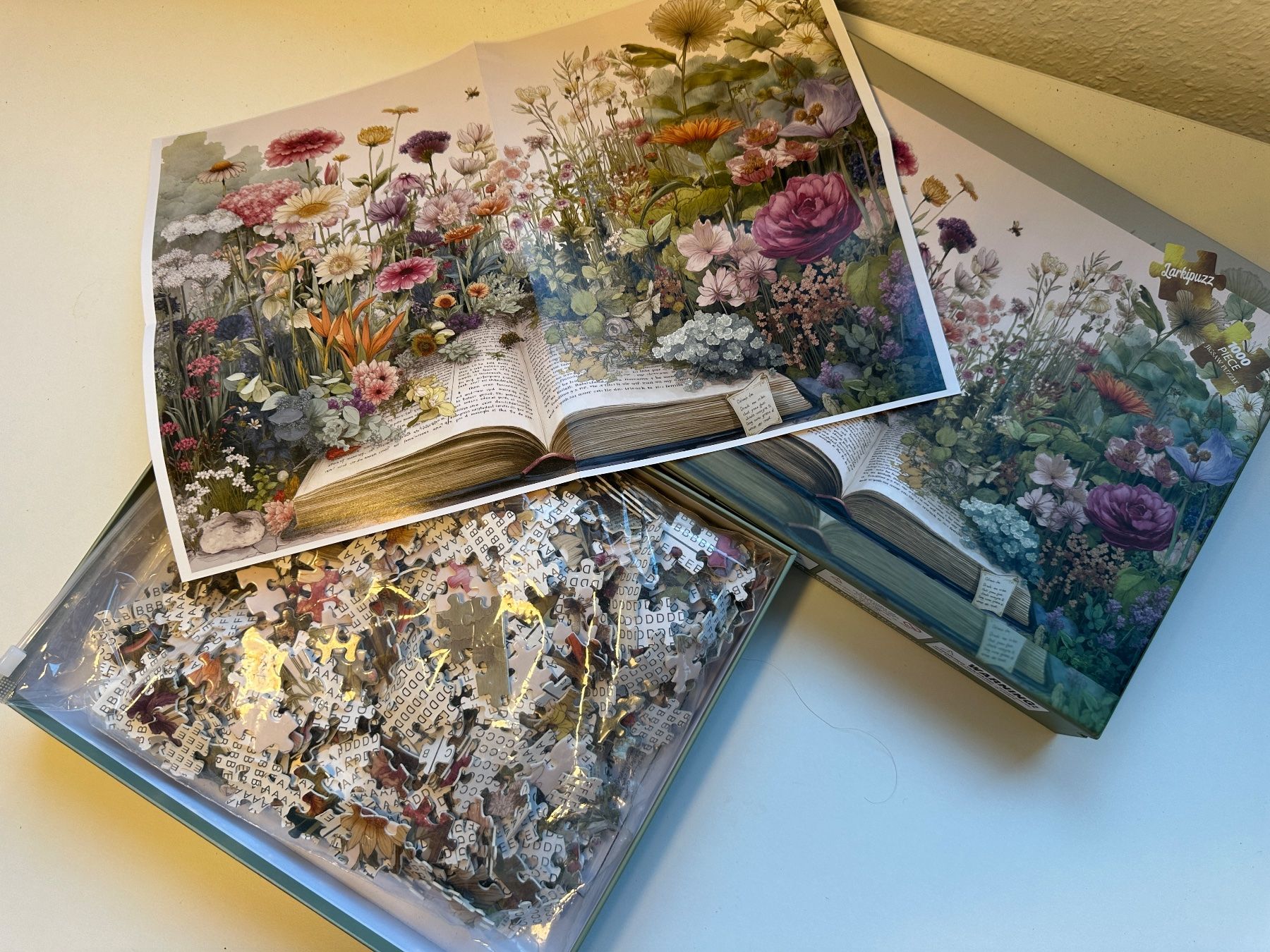 Puzzle: JIGSAW "Garden Tales" Puzzle 1000 Teile – Usato da Zürich venduto da babssusch 3