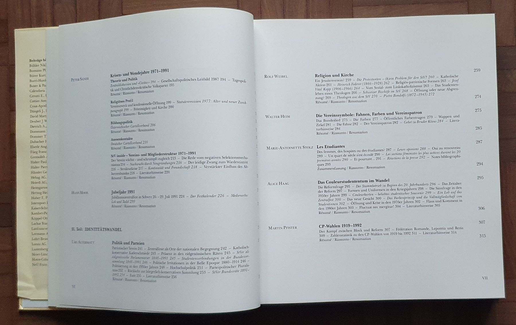 Libri: Schweizerischer Studentenverein 1841-1991 - Buch – Usato da Kreuzlingen venduto da Rschweiz1 3