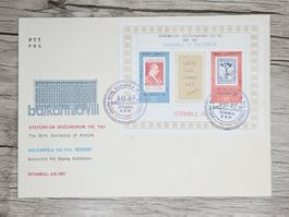 CL05 Enveloppe + Timbre Turquie 1981
