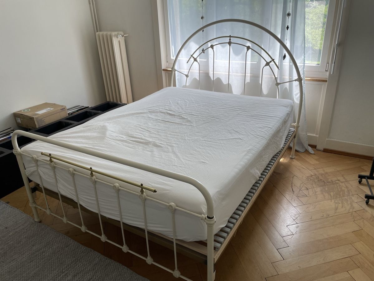 Letti: Bettgestell Metall, antik 160x200 cm – Usato da Kehrsatz venduto da Samsamster 3