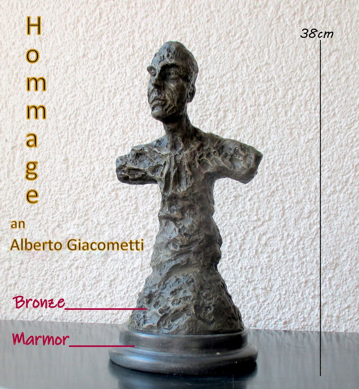 Sculture & Statue: ALBERTO GIACOMETTI  eine Hommage – Usato da Brunnen venduto da brocundfloh 1