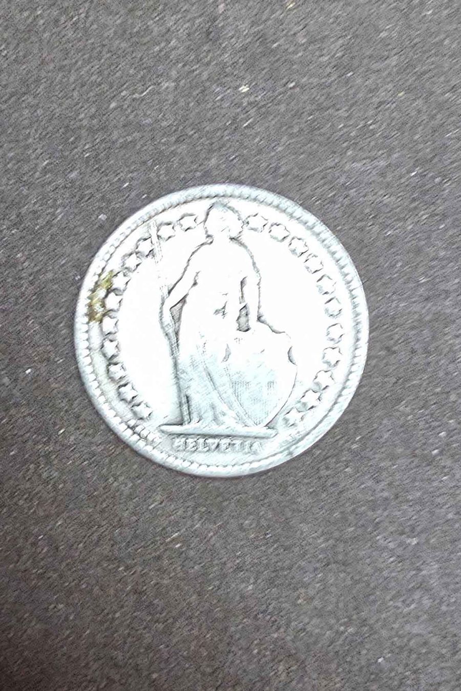 Tutti le monete: Silbermünze 1/2 Franken 1916 – Usato da Filzbach venduto da Cschufi 1
