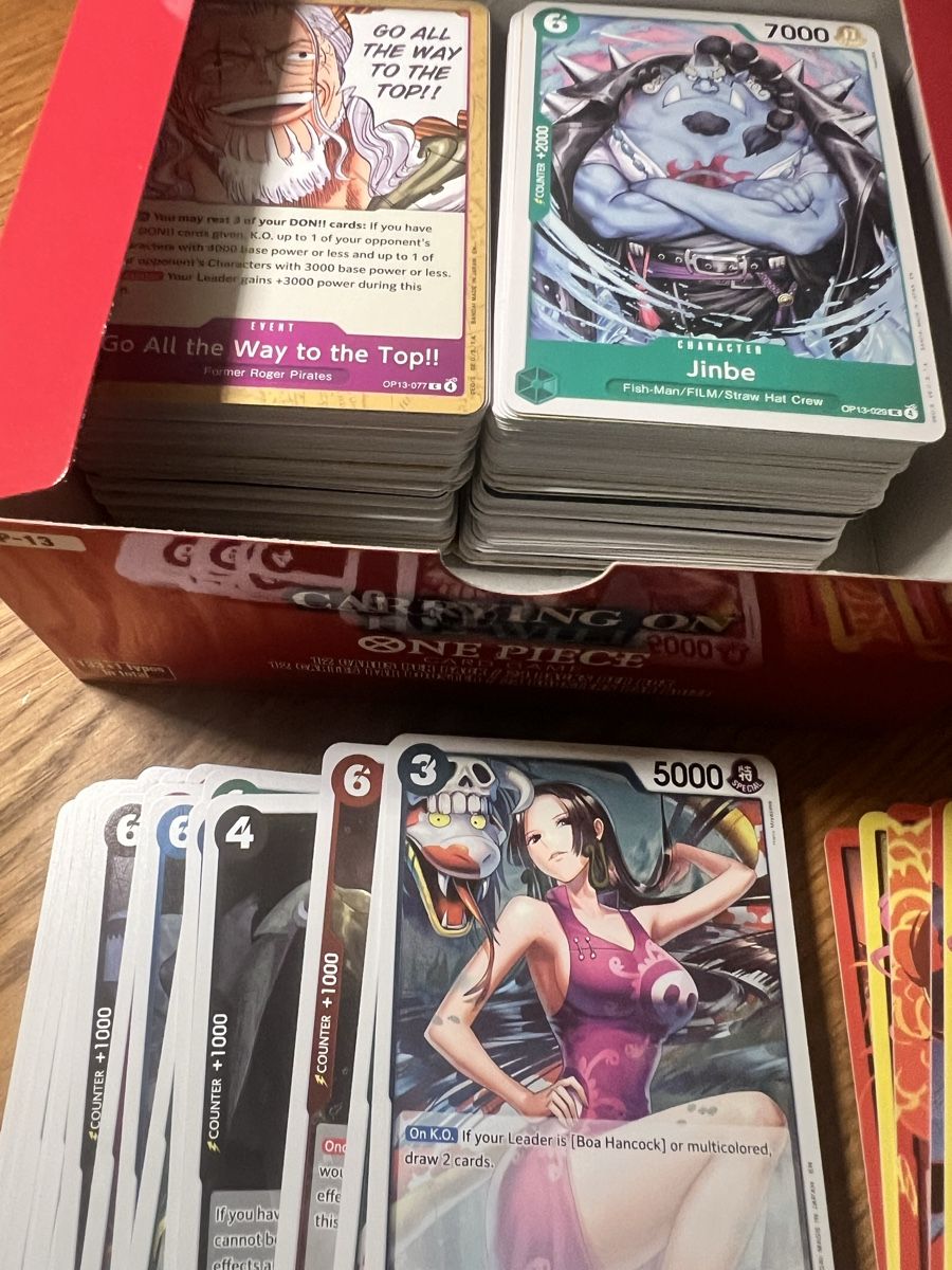 Sammelbilder & Trading cards: One Piece OP13  – Neu (gemäss Beschreibung) aus Goldach von Milosg3 1
