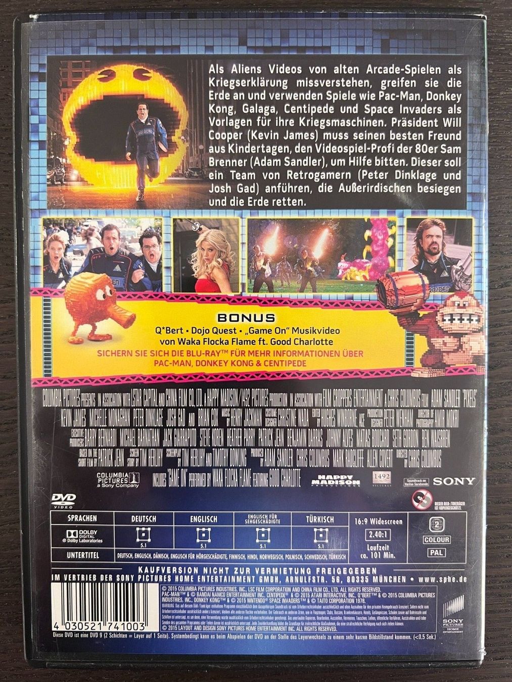 Tous les DVDs: Pixels – D'occasion à Zürich par FilmFreunde 1