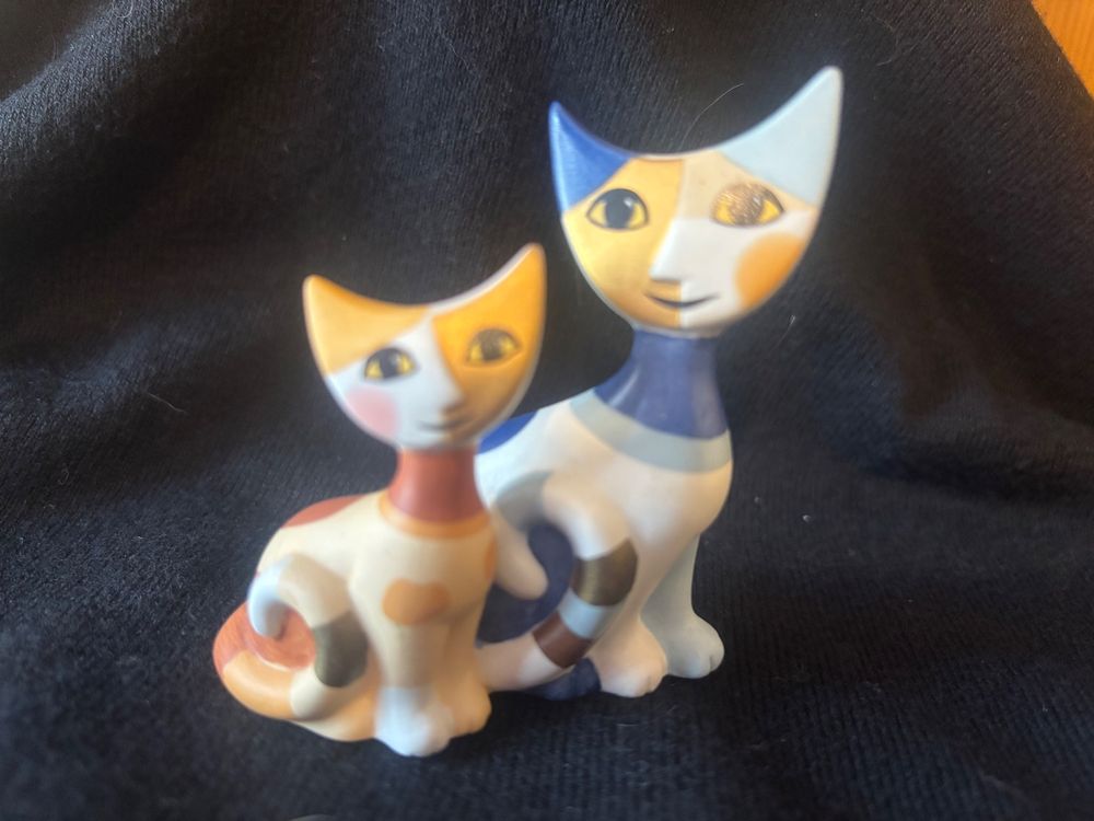 Goebel - Rosina Wachtmeister | Statue / figurine décorative Mio e Bea | Porcelaine - 7