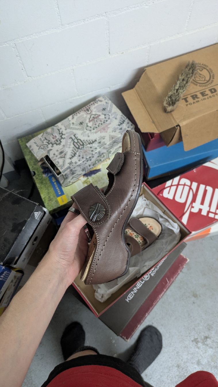 Damenschuhe: BIOSTEP Sandalen braun – Gebraucht aus Morgarten von rra_jvw7 1