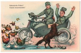 Militärhumor: Stürmische Fahrt!