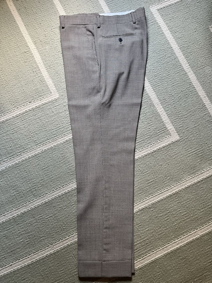Anzüge: Fursac Summer Suit Virgin Wool Beige Cream Brown Checked – Neu (gemäss Beschreibung) aus Genève von ela_fg88 4