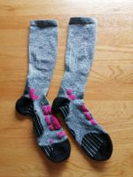 Socken Funktionssocken Grau Rosa Run 39-40