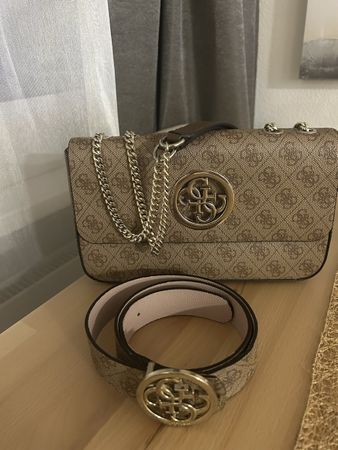 Guess Tasche + Gürtel 