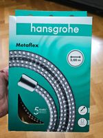 Hansgrohe Brauseschlauch Metaflex, 200 cm, Kunstoff, Chrom