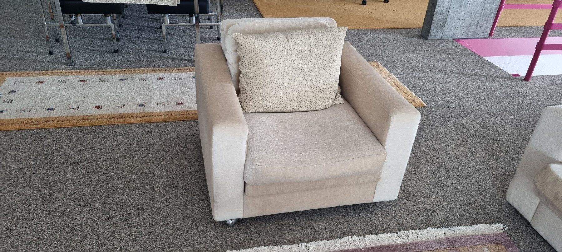 Divani: Wohngarnitur im Set: Sofa + Sessel – Usato da Derendingen venduto da Rider3 2