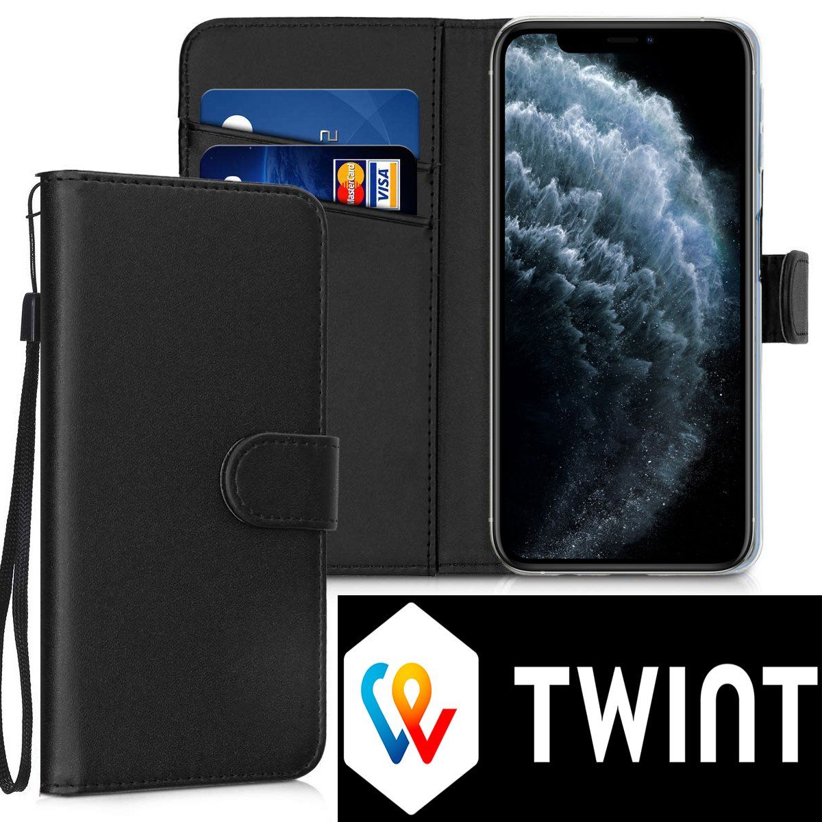 Cover & Protezioni schermo: iPhone 11 Pro Hülle Etui Wallet Case Cover Coque  Tasche – Nuovo e nell'imballaggio originale da Volketswil venduto da coverandmore