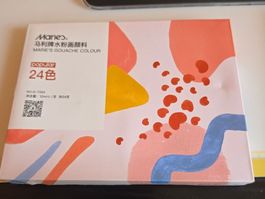 MARIE'S GOUACHE COLOR FARBEN 24 STK.